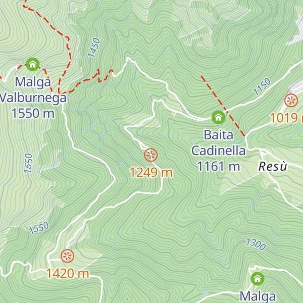 Map of Chalet dei Söc