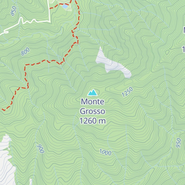 Map of Monte Grosso