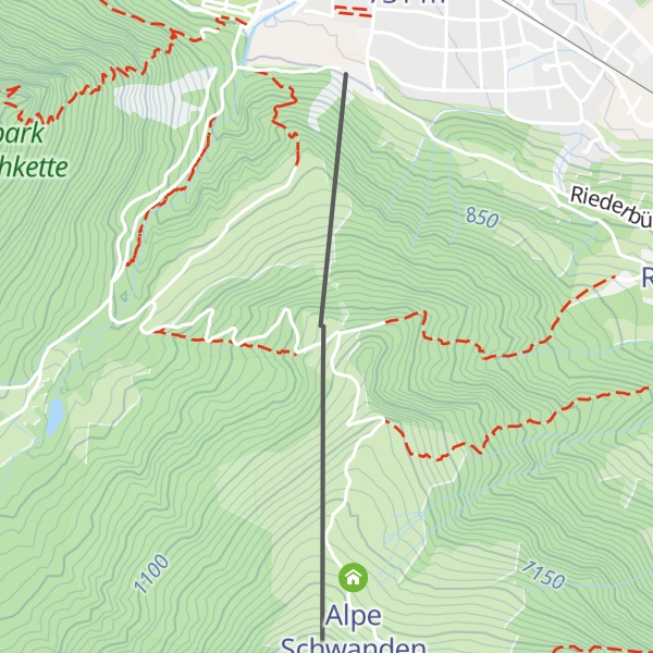 Map of Rasthaus am Mittag