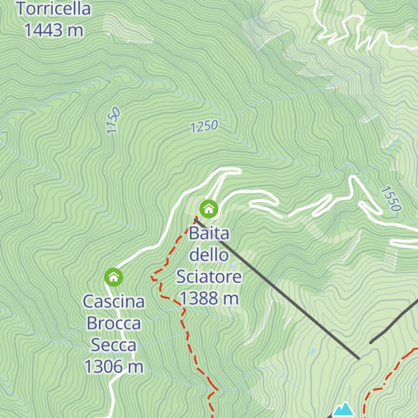 Map of Baita dello Sciatore