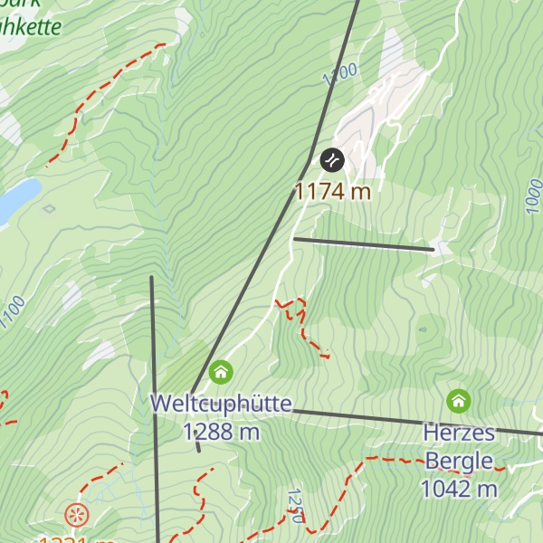 Map of Alpe Oberegg