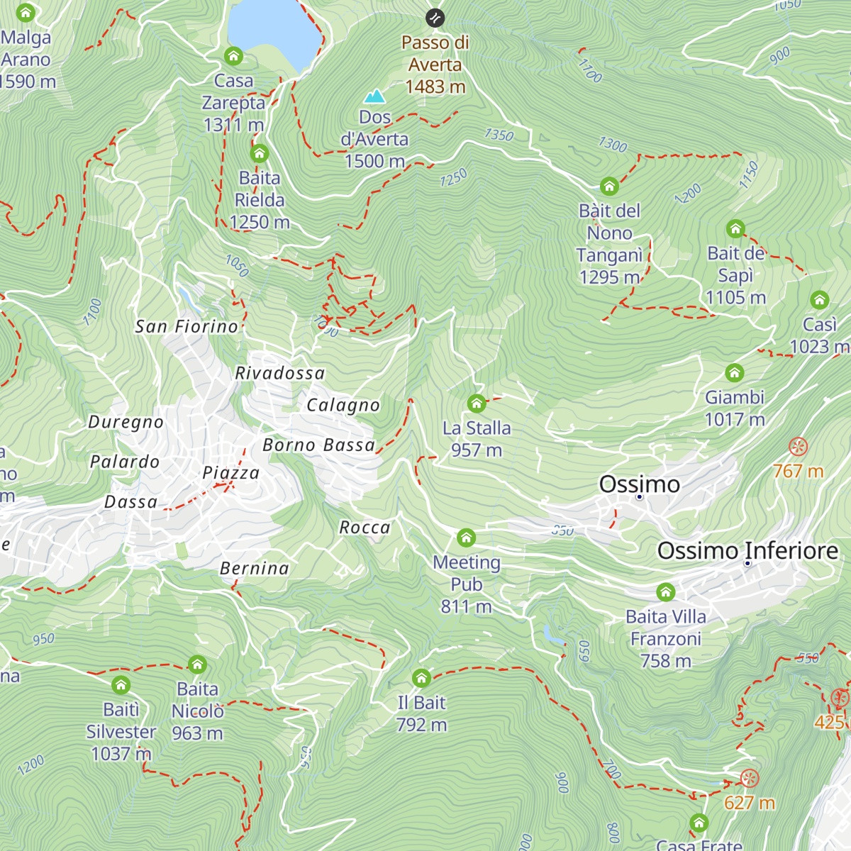 Bait del Panzen map