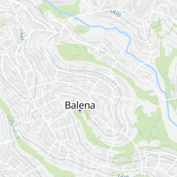 Map of Mont Balena