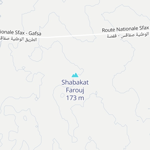 Map of Shabakat Farouj