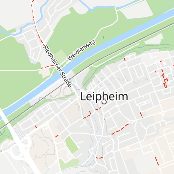 Map of Schloss Leipheim