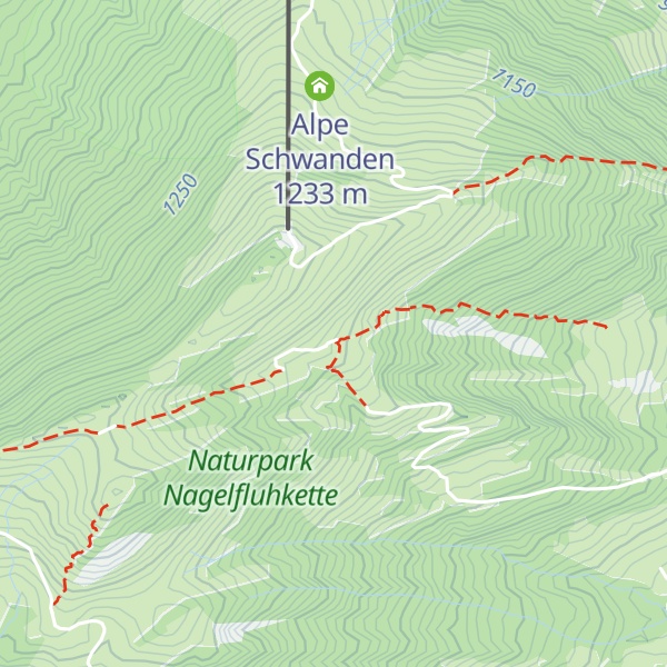 Map of Alpe Oberberg