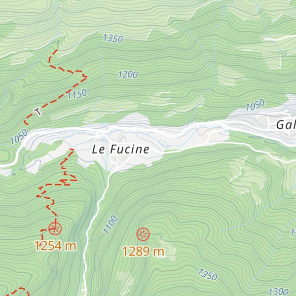 Map of Santella della Madonna di Les