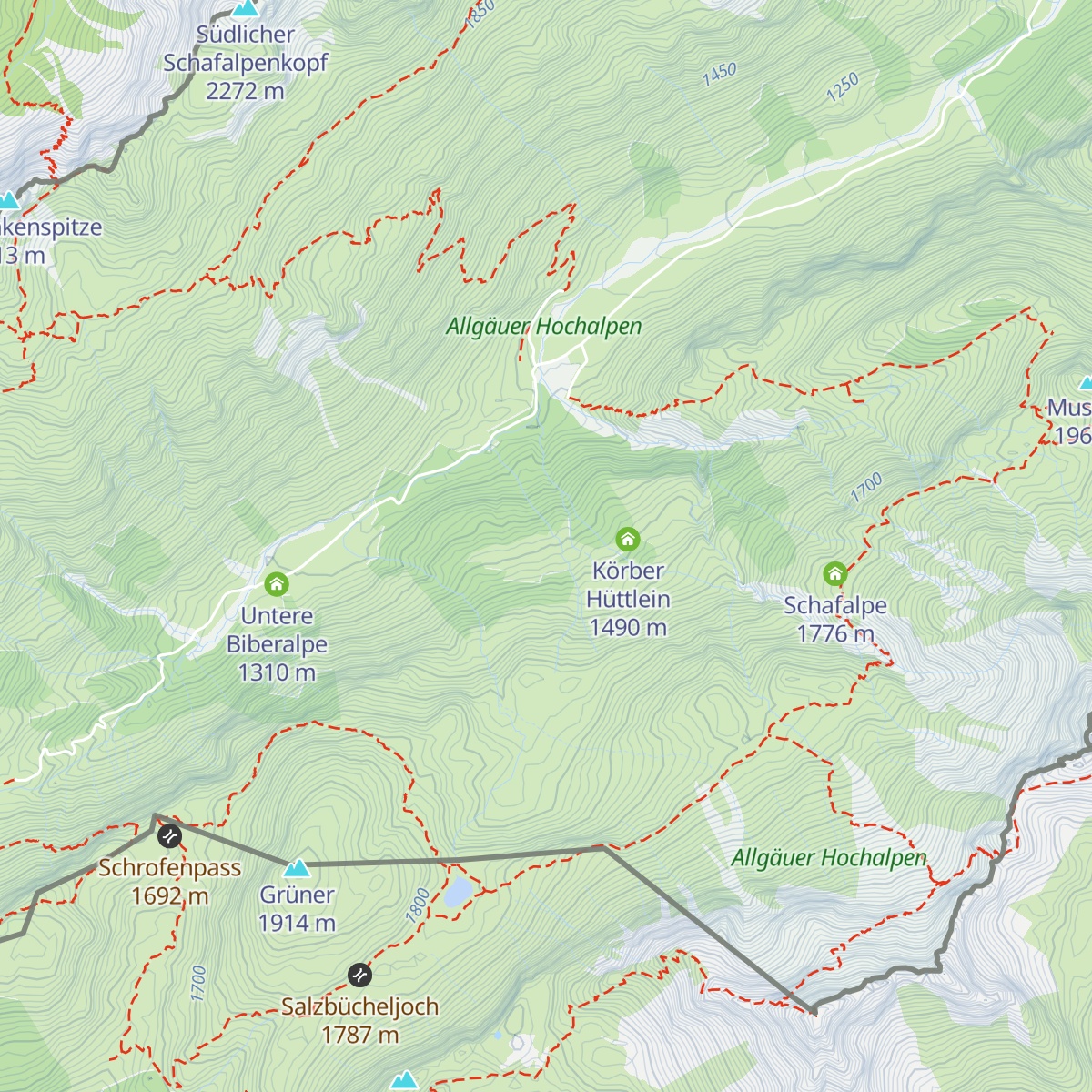 Biberkörb map