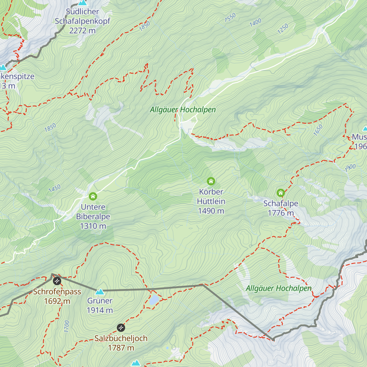 Biberkörb map