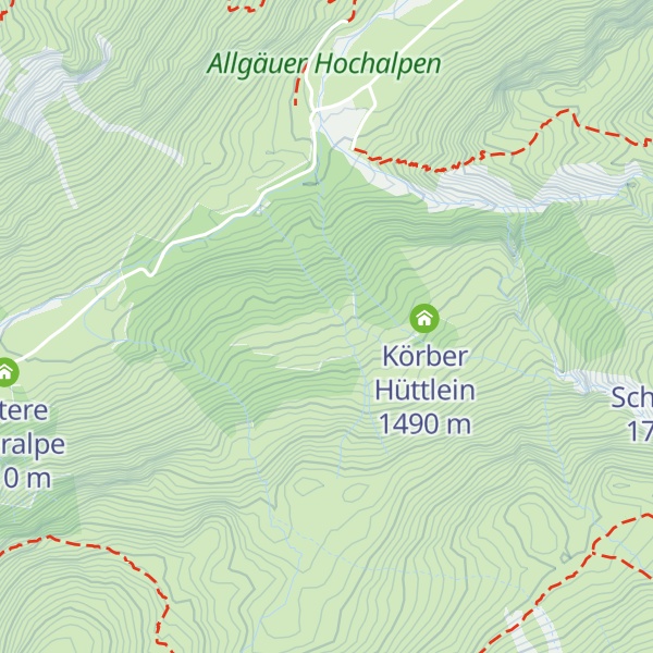 Map of Biberkörb