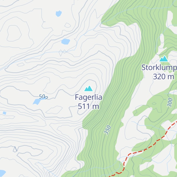 Map of Fagerlia