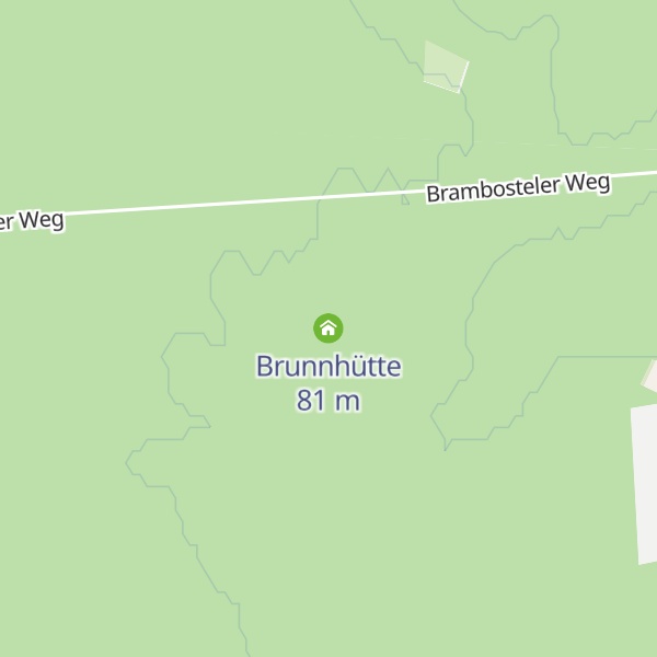 Map of Brunnhütte