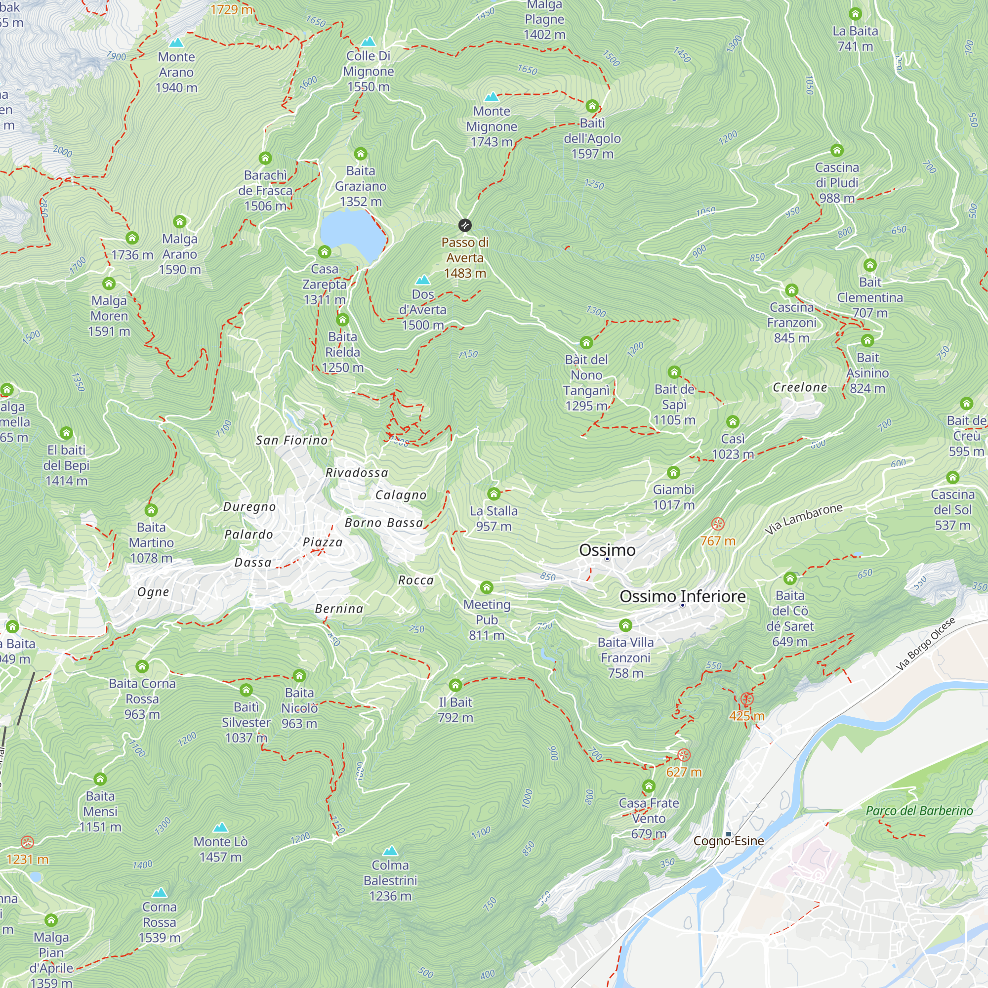 La Stalla map