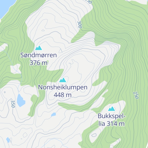 Map of Bjørnalia