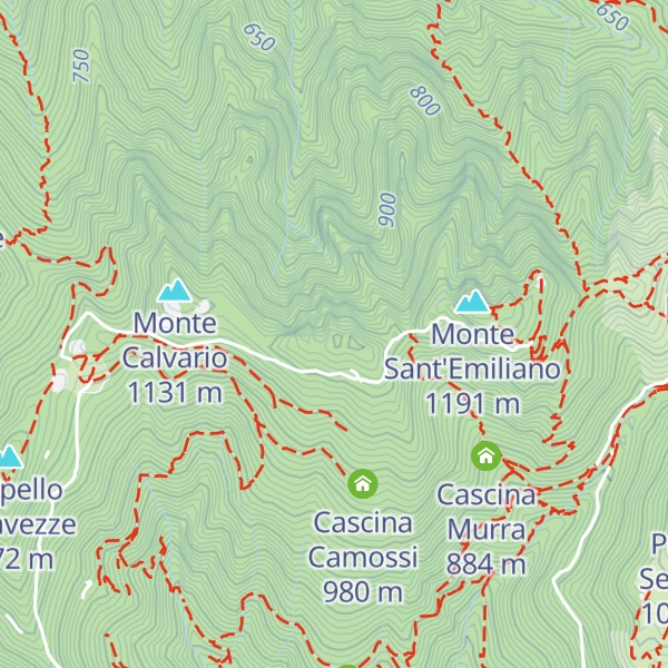 Map of Corna Rossa