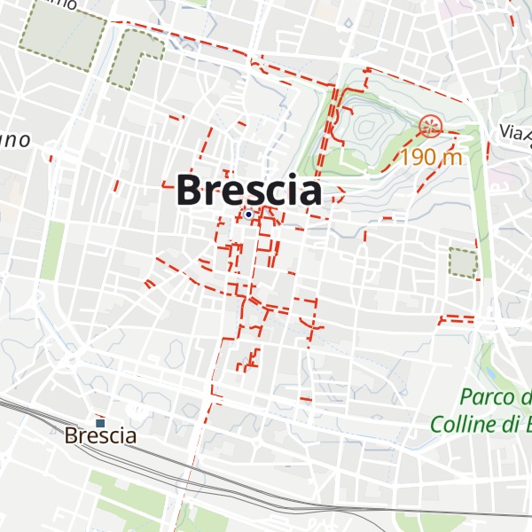 Map of InfoPoint Brescia Centro