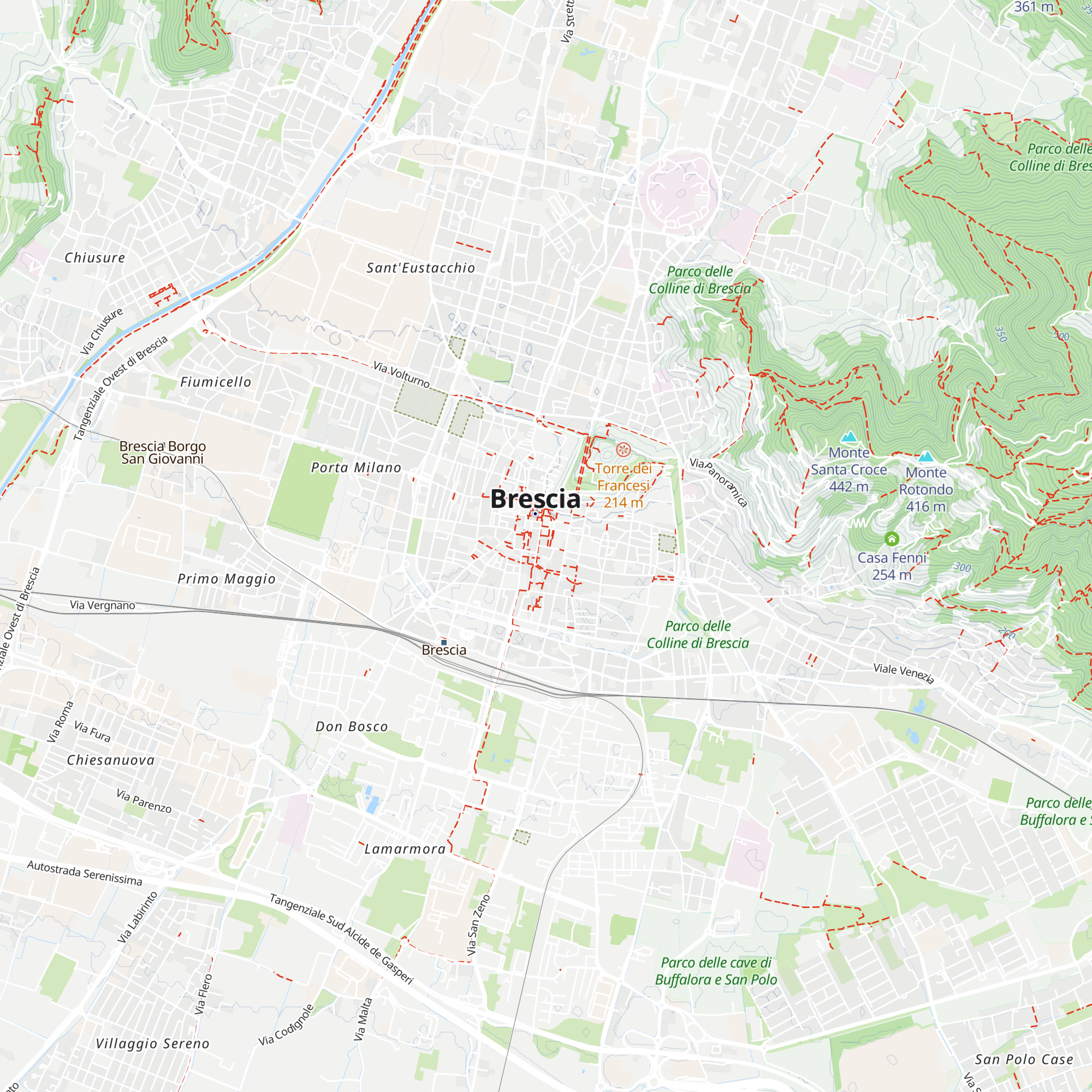 InfoPoint Brescia Centro map