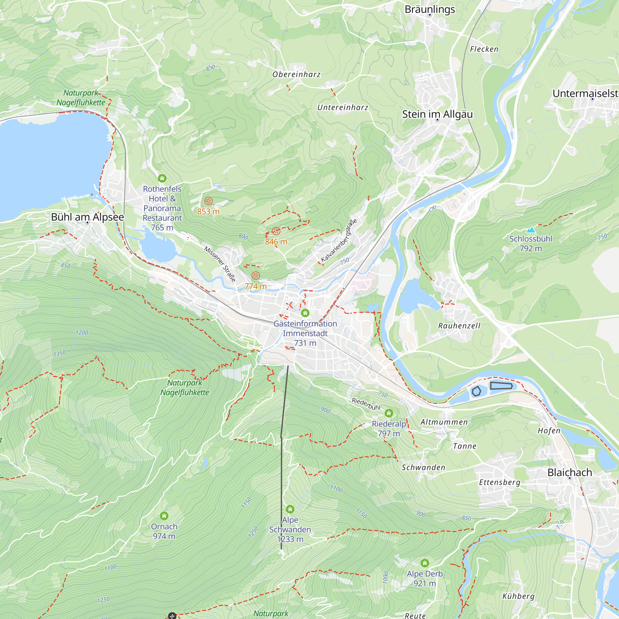 OberAllgäu Tourismus Service GmbH map