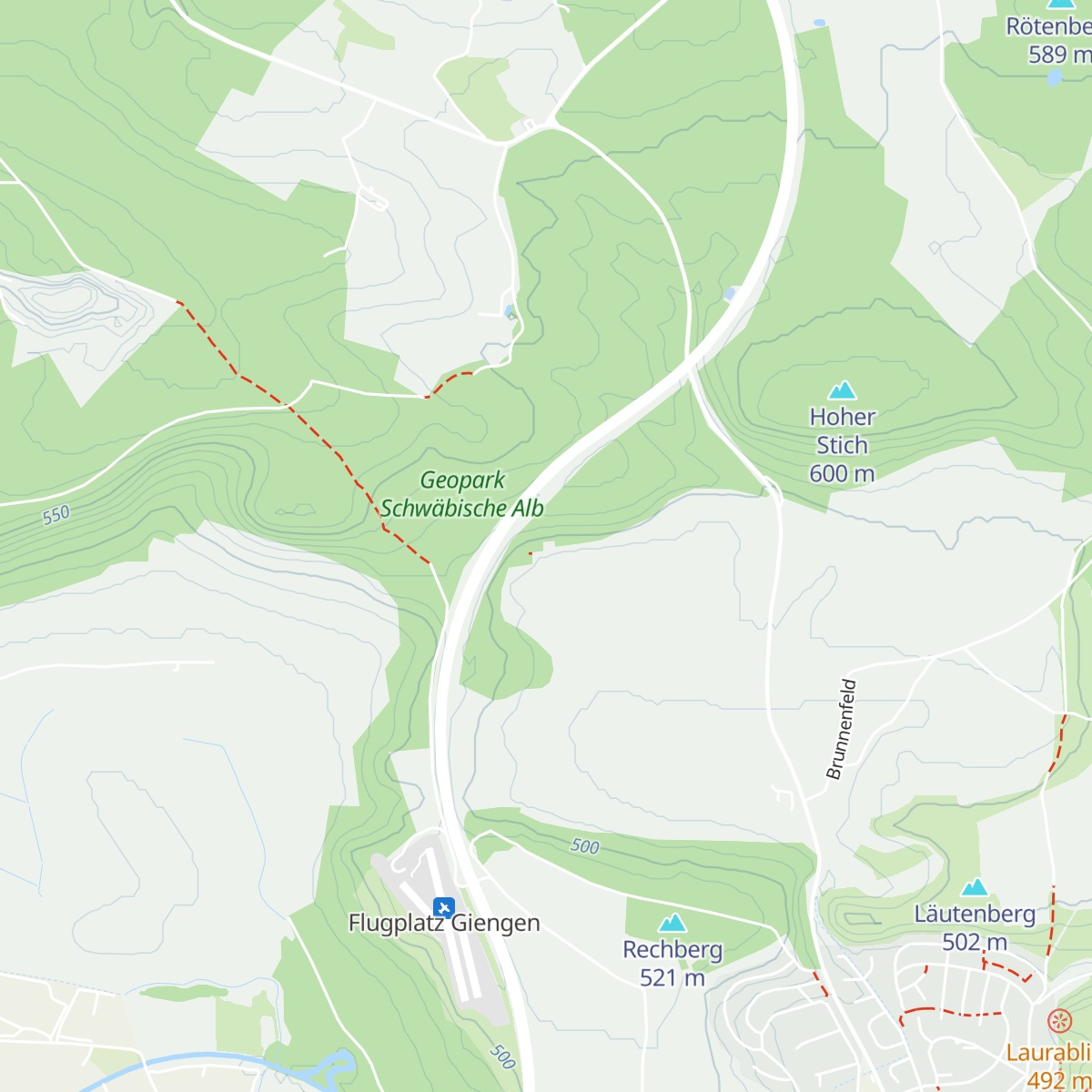 Hasenloch map