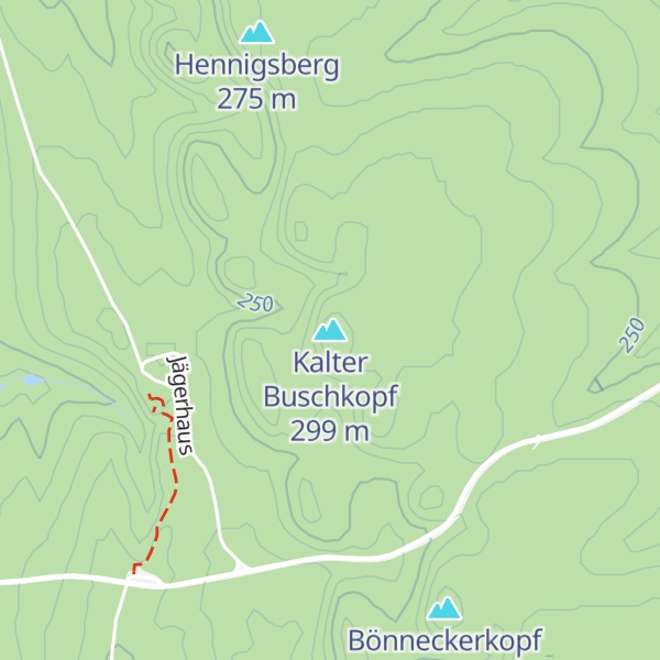 Map of Kalter Buschkopf