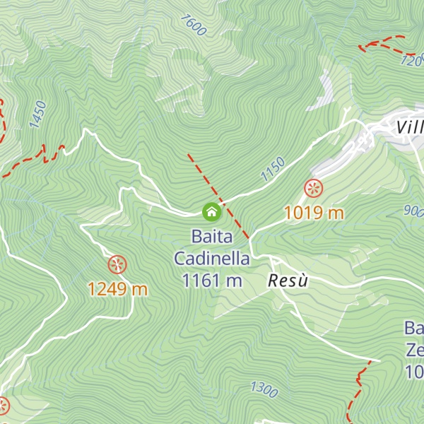 Map of Baita Cadinella