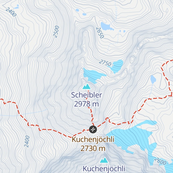 Map of Scheibler