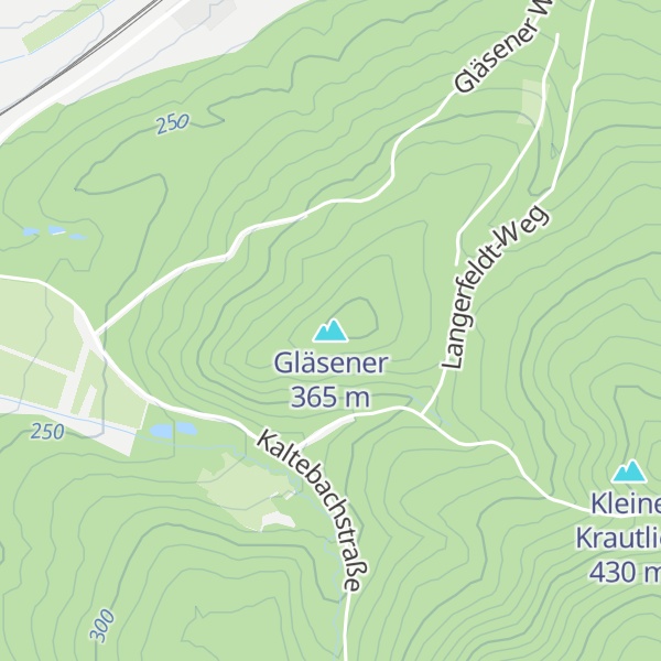 Map of Gläsener