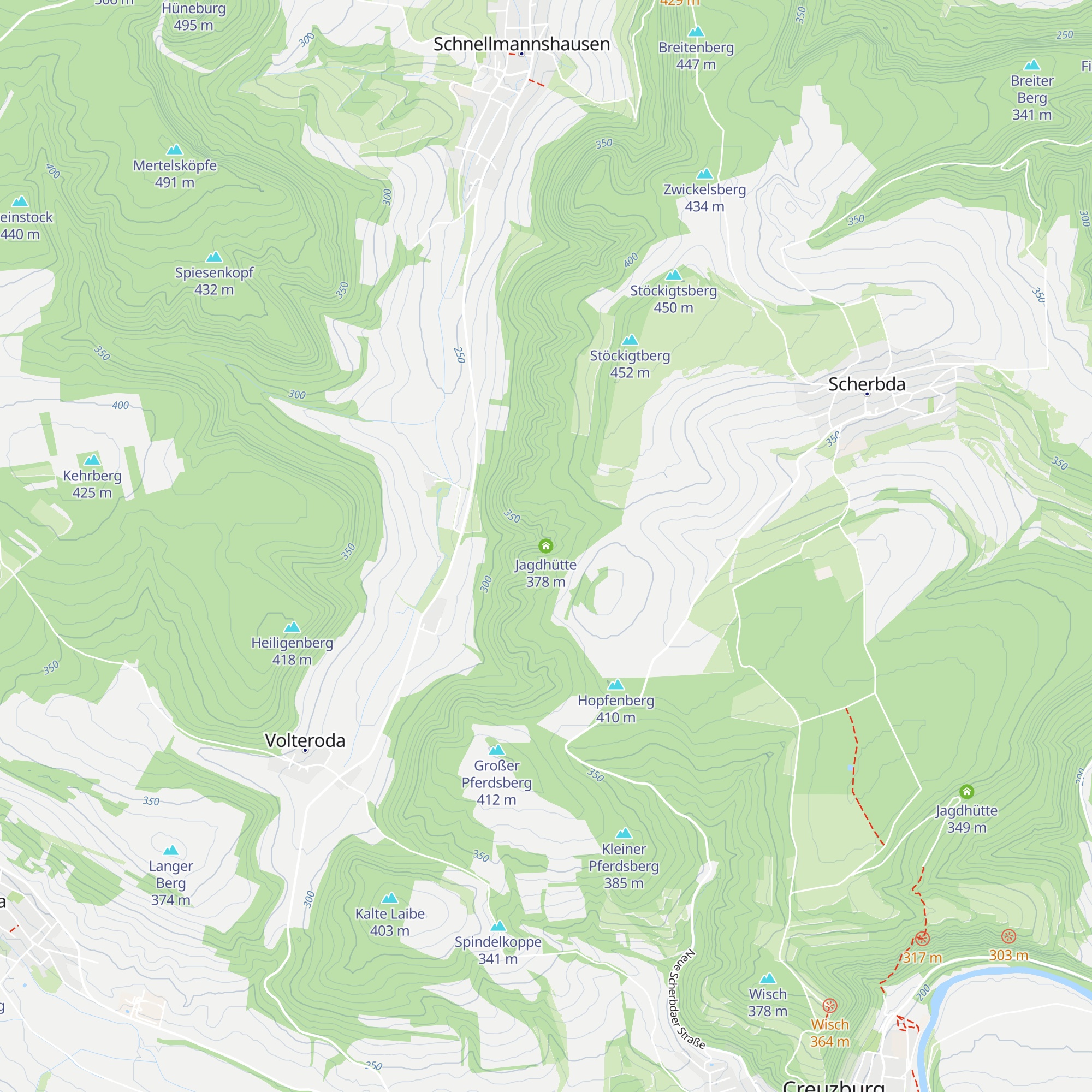 Jagdhütte map