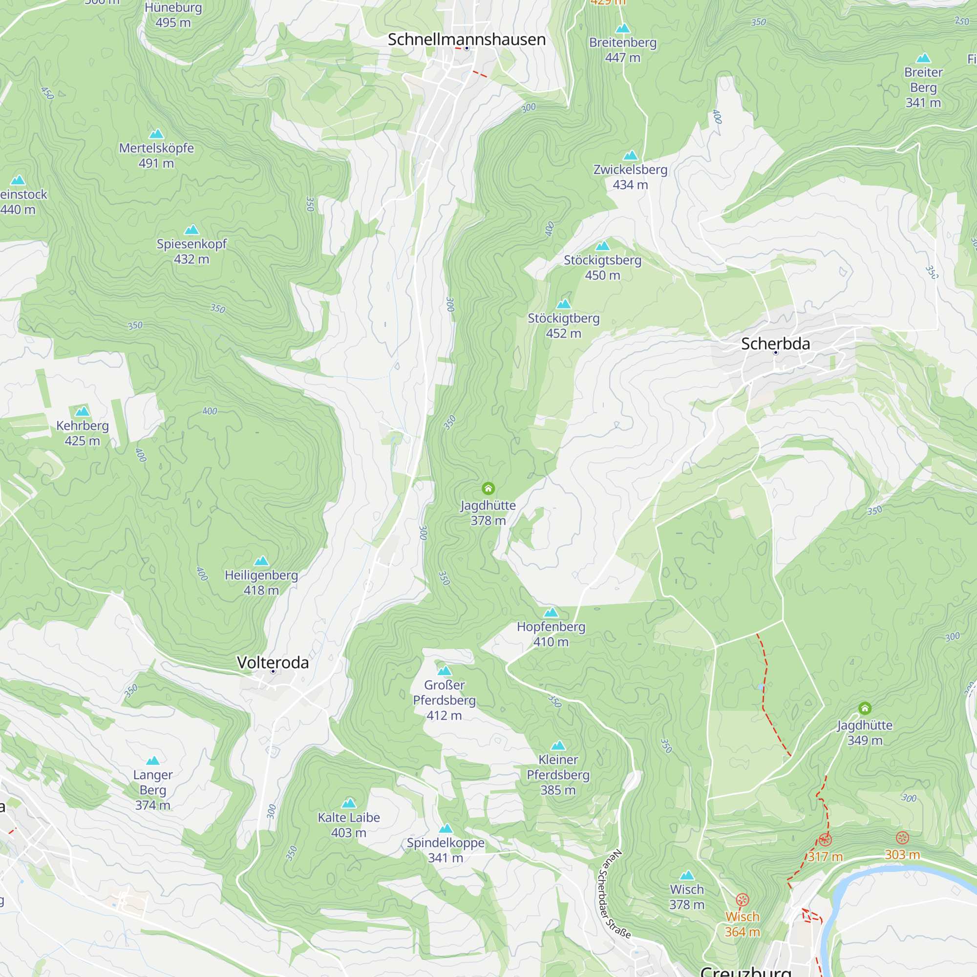 Jagdhütte map