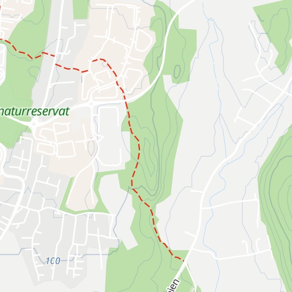 Map of Husåsen