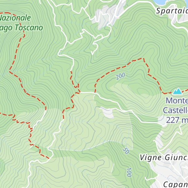 Map of Bivacco Pimpinella