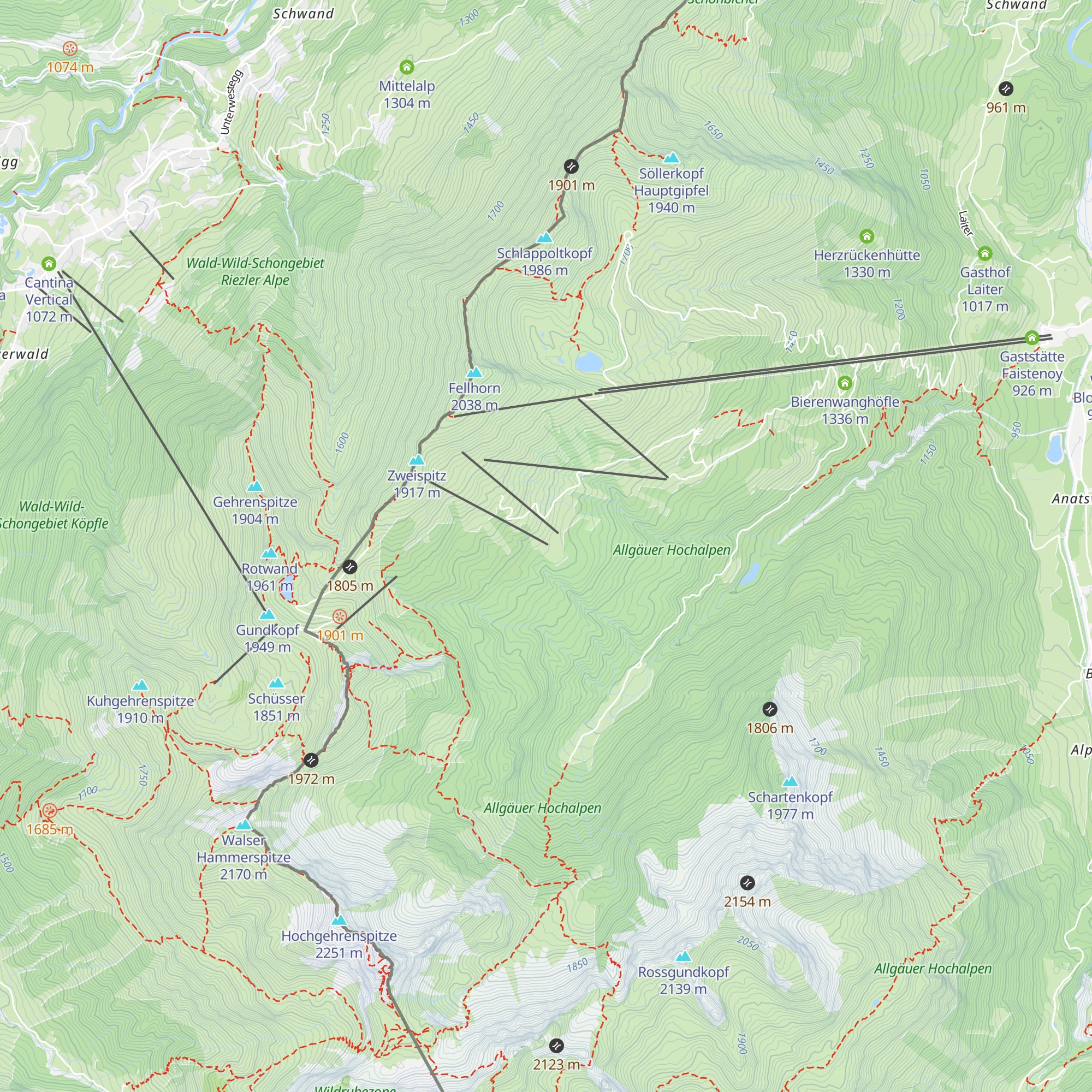 Balzplatz map