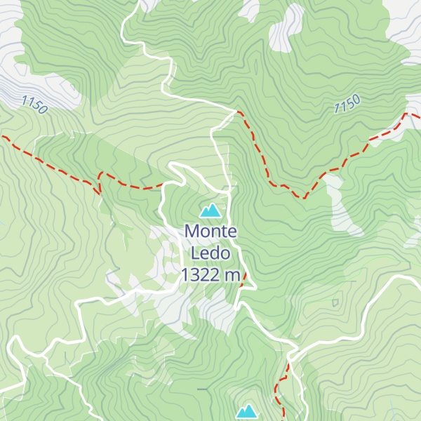 Map of Monte Ledo