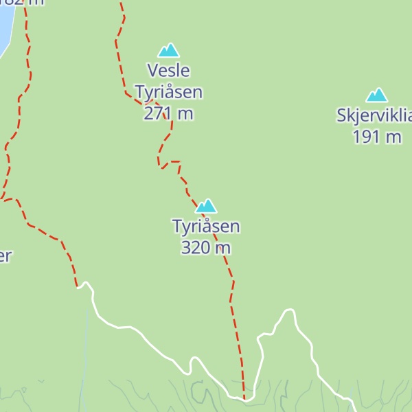 Map of Tyriåsen