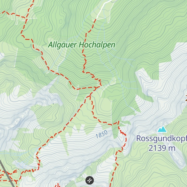 Map of Kühgundhütte