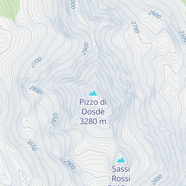 Map of Pizzo di Dosdè