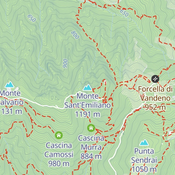 Map of Monte Sant'Emiliano