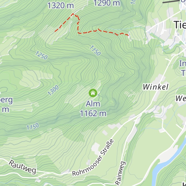 Map of Alm