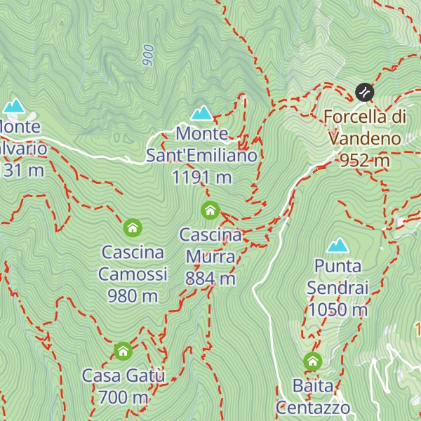 Map of Cascina Murra