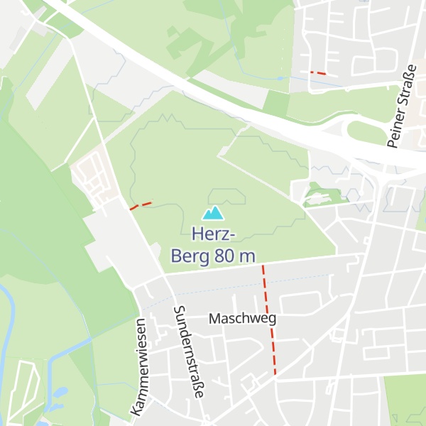 Map of Herz-Berg