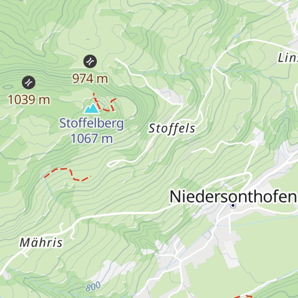 Map of Alpenblick Berggasthaus