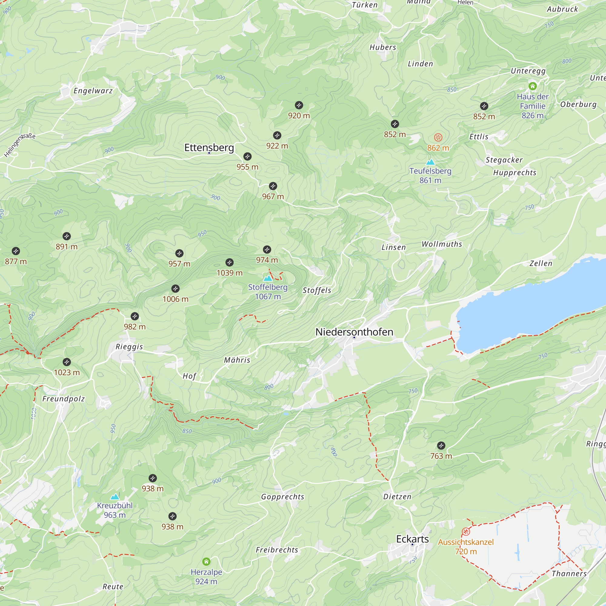 Alpenblick Berggasthaus map