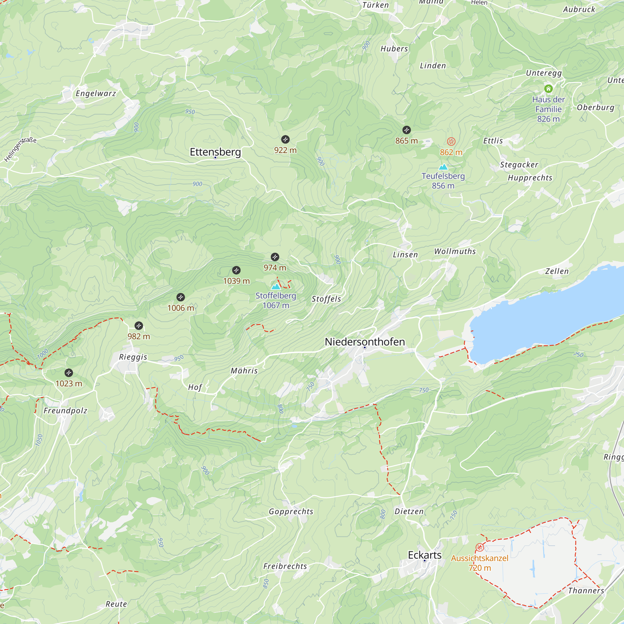 Alpenblick Berggasthaus map