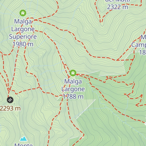 Map of Malga Largone