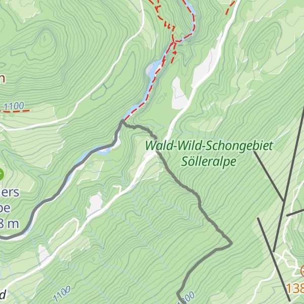 Map of Walserschanz