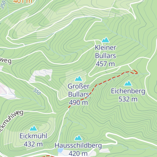 Map of Großer Bullars