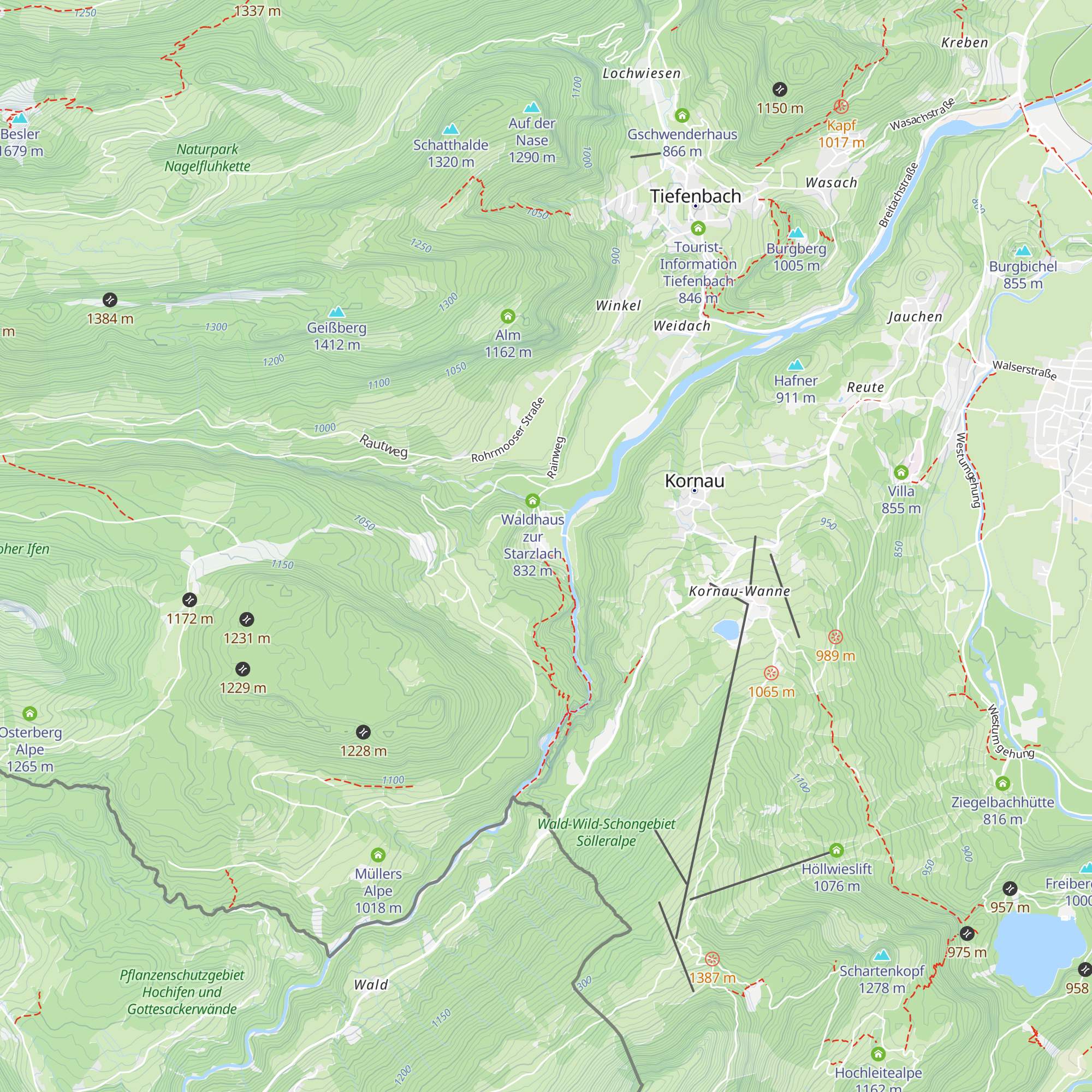 Gasthaus Breitachklamm map