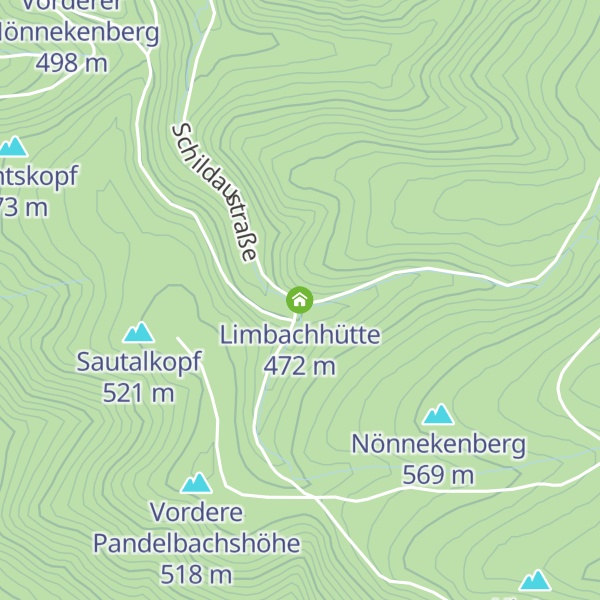 Map of Limbachhütte