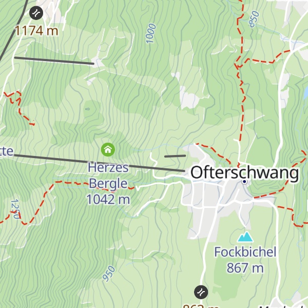 Map of Wurzelhütte