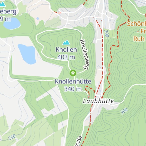 Map of Knollenhütte